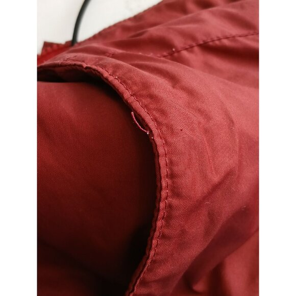 Vintage Audvik Red Winter Puffer Coat Jacket Size Medium M Made In Canada - Picture 3 of 16